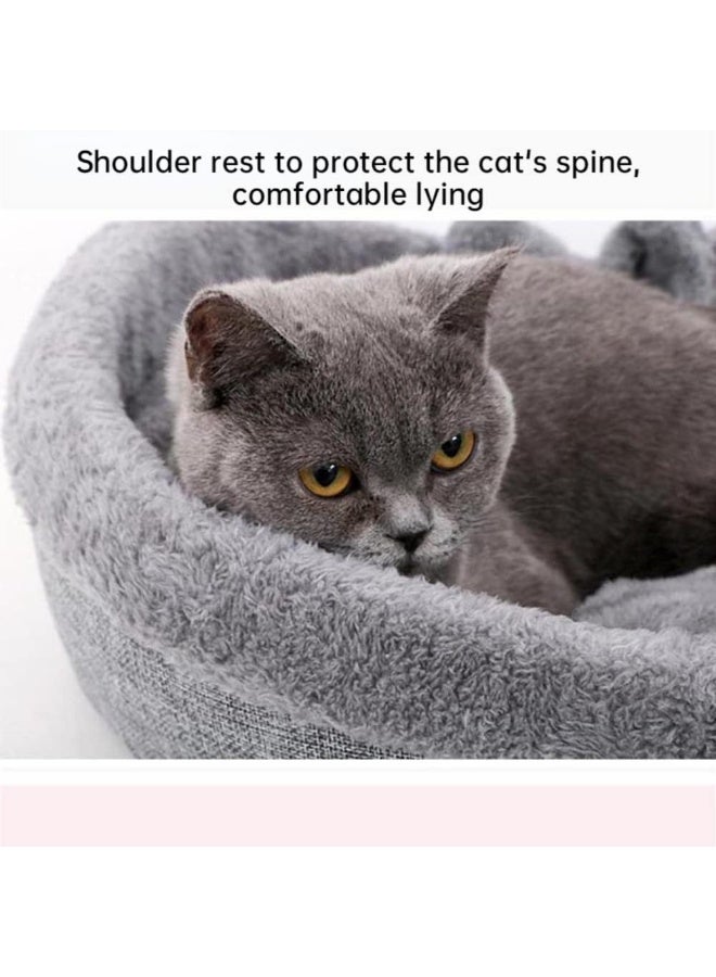Bukela Pet Bed Orthopedic Sofa Ultra Comfortable Nonskid, Non-Slip Resistant Bottom Washable Calming Pet Mattress Couch Bedding for Cat Medium Small Dog Puppy Kitten - Image 3